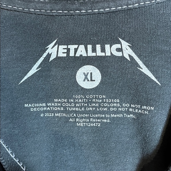 Metallica t shirt - Picture 3 of 5
